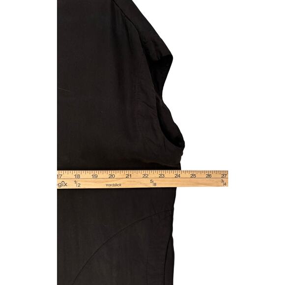 Curator Sleeveless Sheath Dress XS Slip Pockets Knee Length Shift - Picture 3 of 8